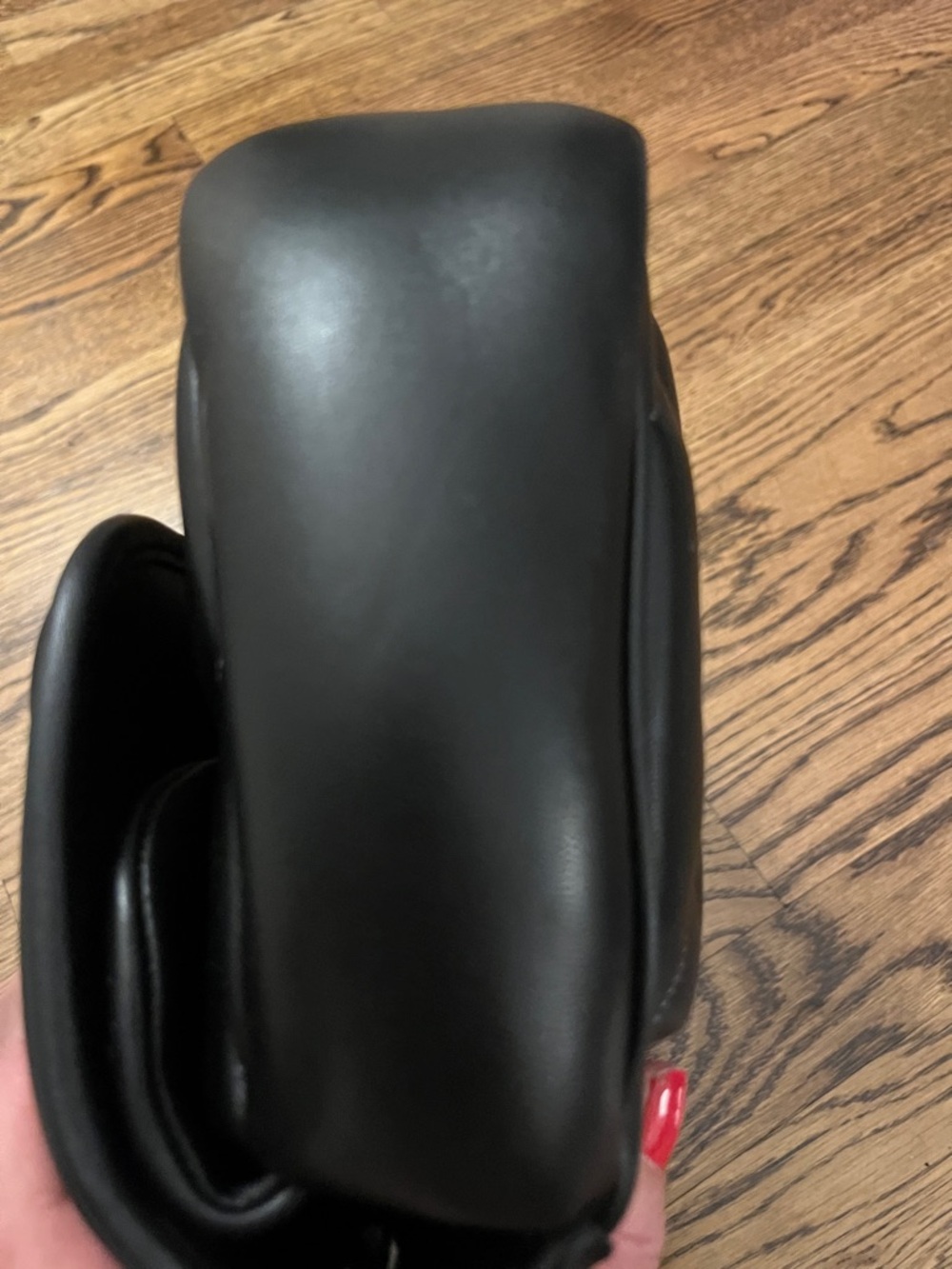 Coach Black Leather Pillow Madison Shoulder Crossbody Bag Quilting Full Size - Picture 8 of 15